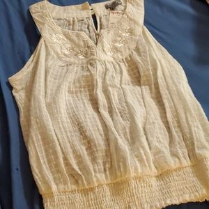 White Blouse with Detail 2/$10